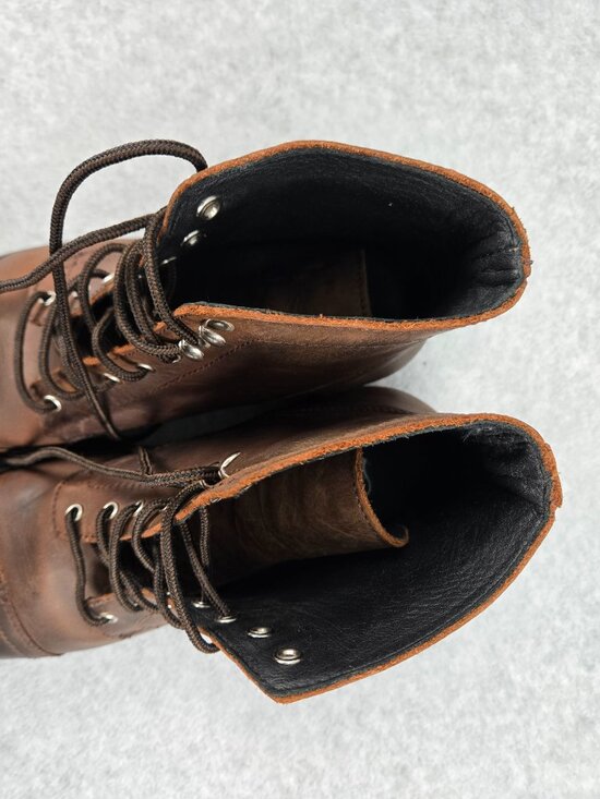 Thursday Boot Co Everyday Boots Mens Size 10 Brown Leather Cap Toe Ankle Lace Up main image 13